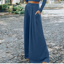 Load image into Gallery viewer, Wide Leg Pajamas with Matching Full Sleeve Top