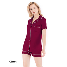Load image into Gallery viewer, Cotton Shorts Pajama Set