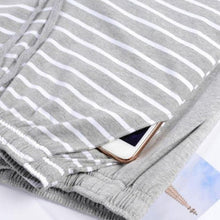 Load image into Gallery viewer, Men Striped Cotton Pajamas