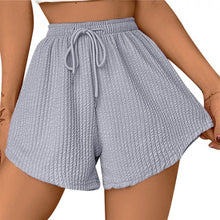 Load image into Gallery viewer, Lace Up High Waisted A-Line Shorts