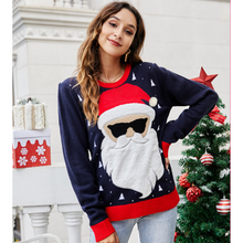 Load image into Gallery viewer, Women Cute Santa Christmas Ugly Sweater
