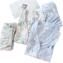 Load image into Gallery viewer, Floral Printed Pajamas Set