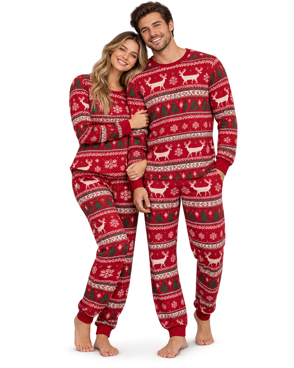 Christmas Couples Pajamas