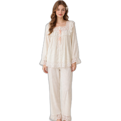 Women's Double-Sided Retro Pajama Set