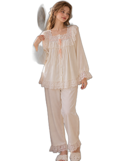 Women's Double-Sided Retro Pajama Set