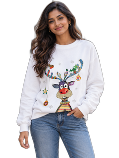 Women's Christmas Long Sleeve Sweatshirt