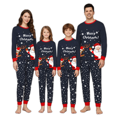 Merry Christmas Snowflake Family Pajama Set