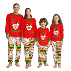 Christmas Reindeer Family Pajama Set