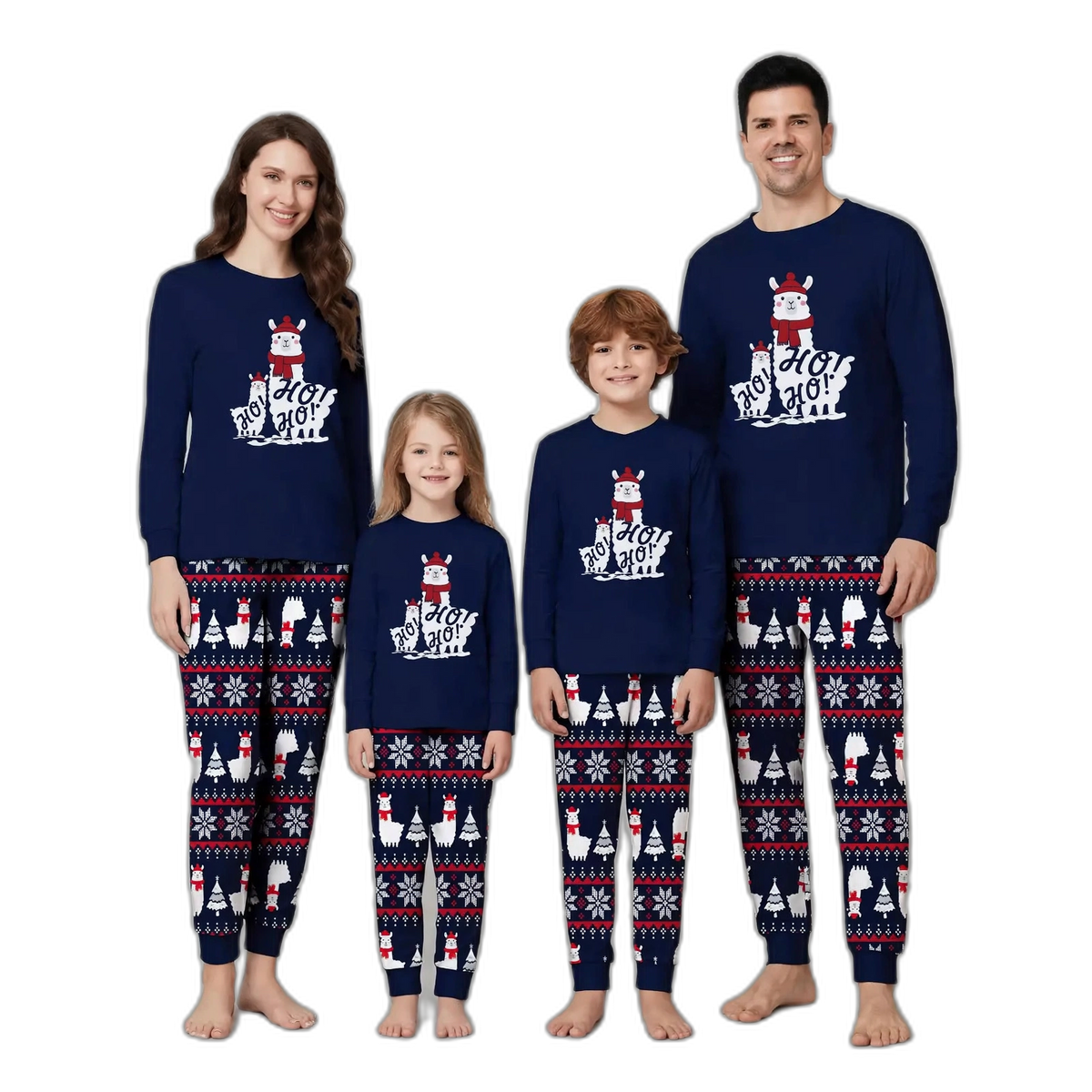 Christmas Ho Ho Ho Family Pajama Set