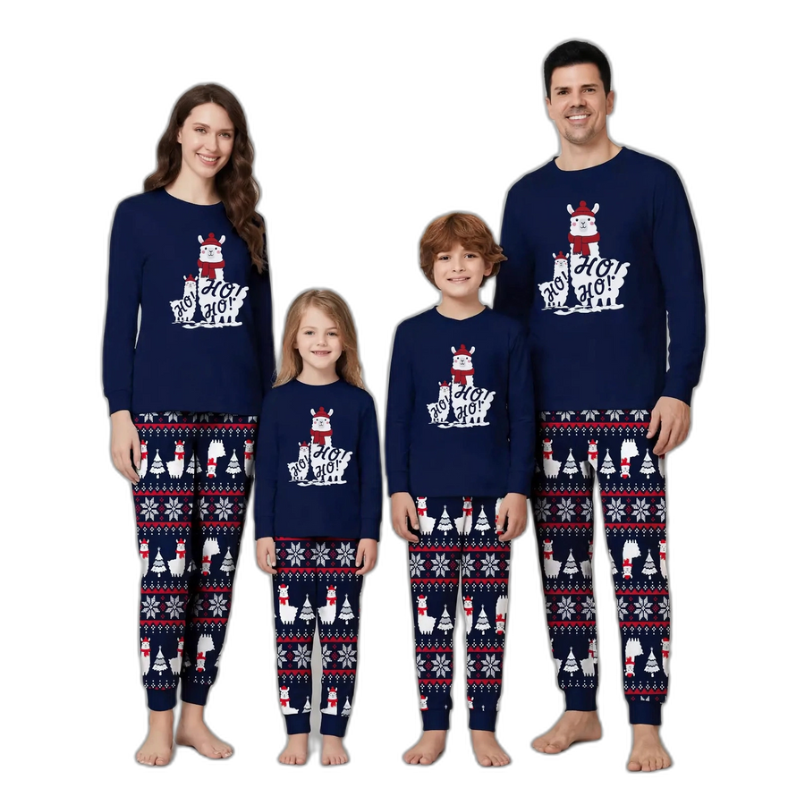 Christmas Ho Ho Ho Family Pajama Set