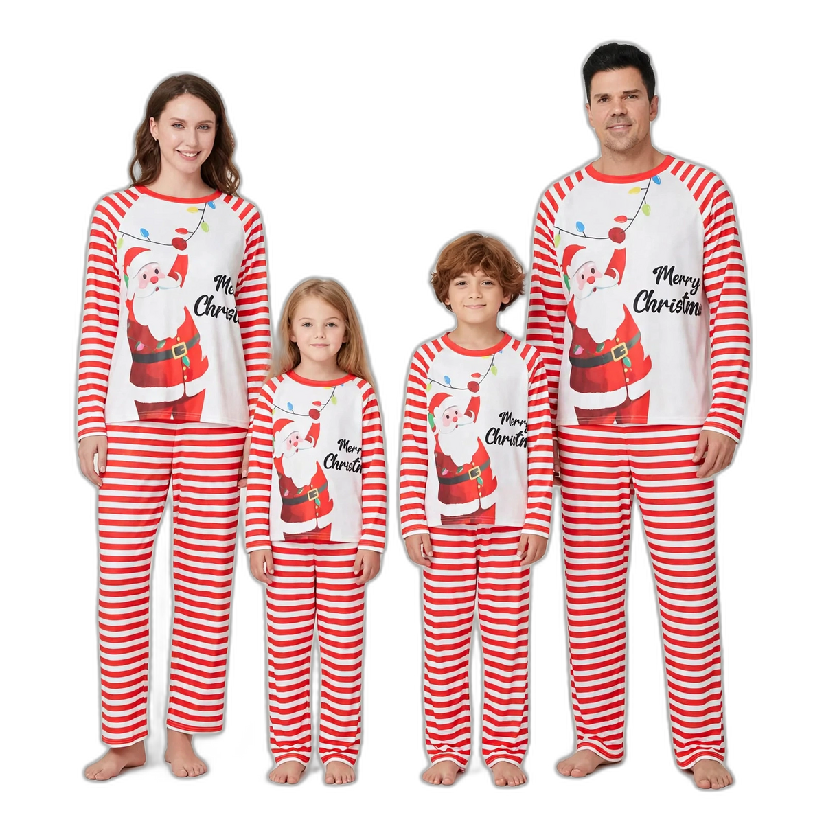 Christmas Plaid Family Pajama Set