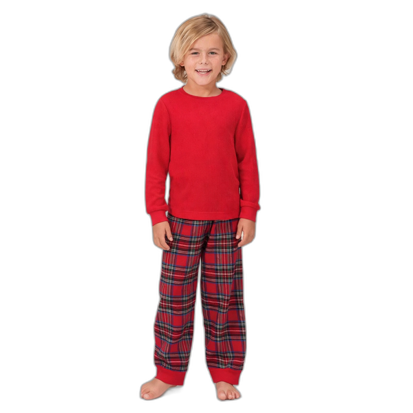 Boys' Stewart Plaid Pajamas