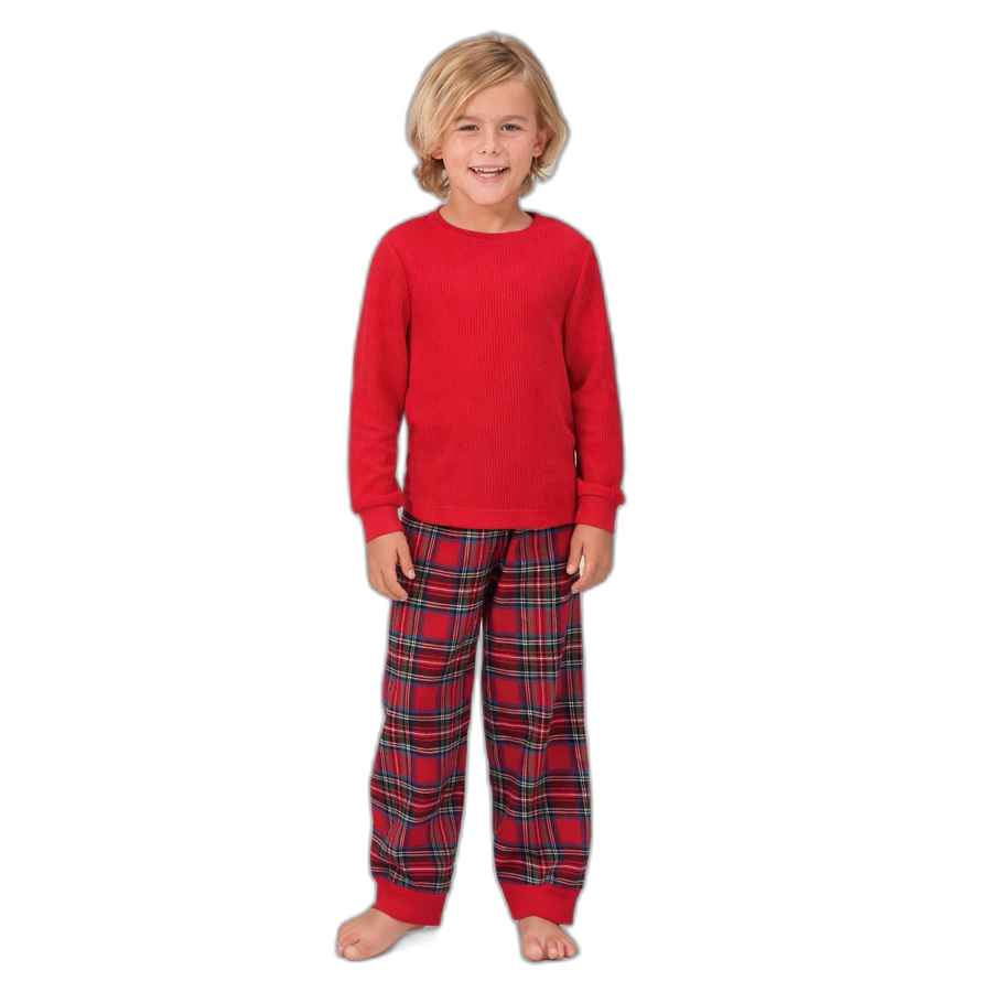 Boys' Stewart Plaid Pajamas