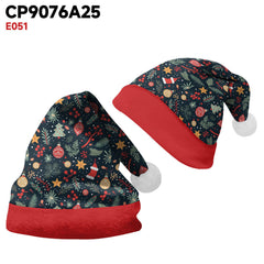 Christmas Hat - fabric detail
