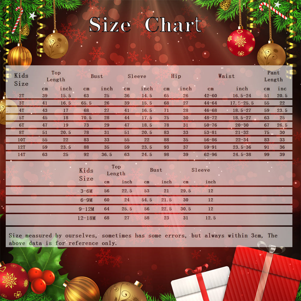 Santa Claus Print Pajama Set