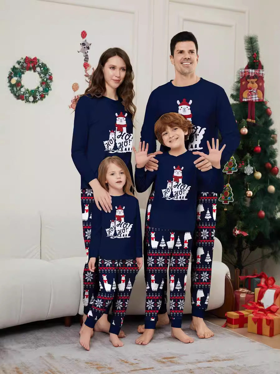 Christmas Ho Ho Ho Family Pajama Set