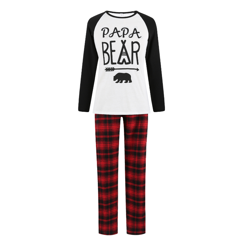White Bear Family Matching Christmas Pajamas