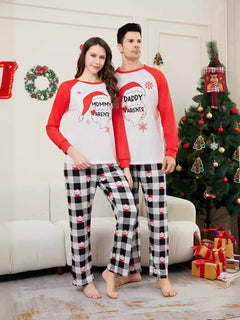 Santa Claus Family Pajama Set - model wearing