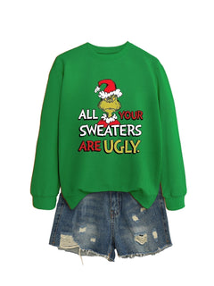 All Your Sweaters Are Ugly Christmas Sweatshirt - back view