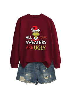 All Your Sweaters Are Ugly Christmas Sweatshirt - lifestyle shot