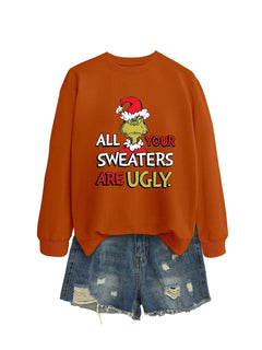 All Your Sweaters Are Ugly Christmas Sweatshirt - front view