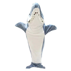 Shark One-Piece Pajama Set - front view