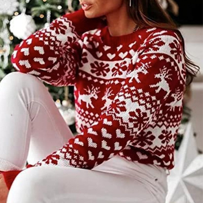 Knitted Cardigan Christmas Ugly Sweater - fabric detail