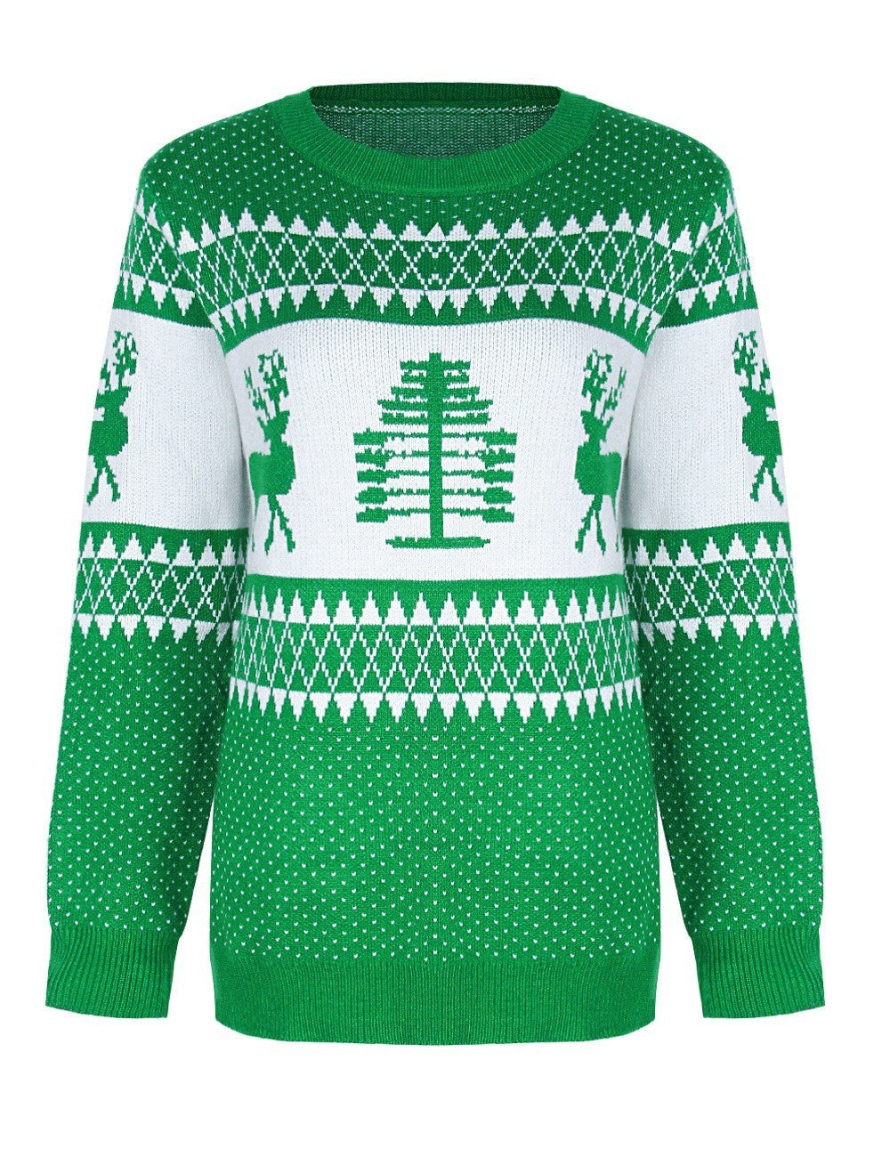 Knitted Cardigan Christmas Ugly Sweater - lifestyle shot