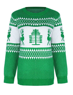 Knitted Cardigan Christmas Ugly Sweater - lifestyle shot