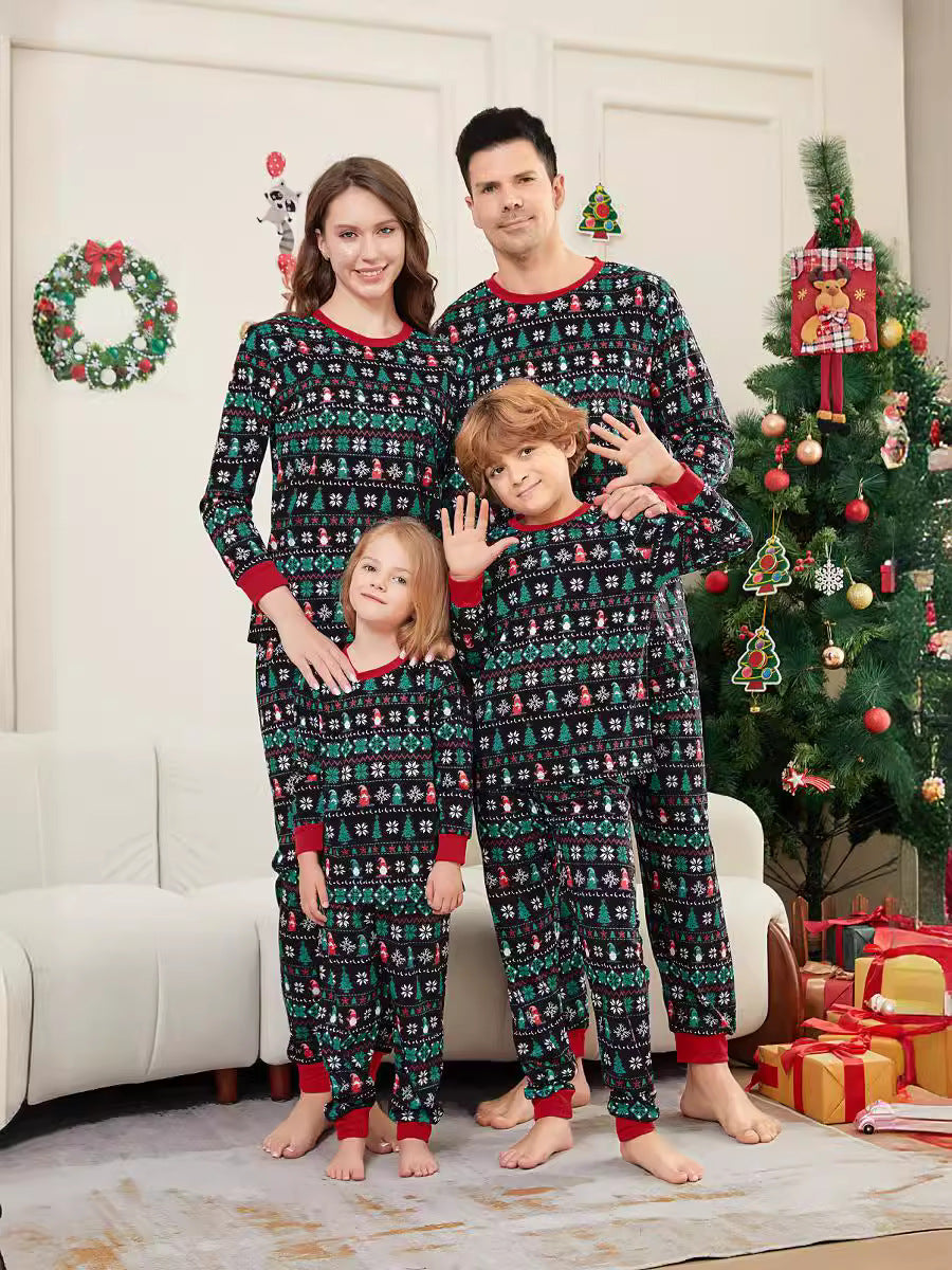 Christmas Tree Snowflake Family Pajama Set