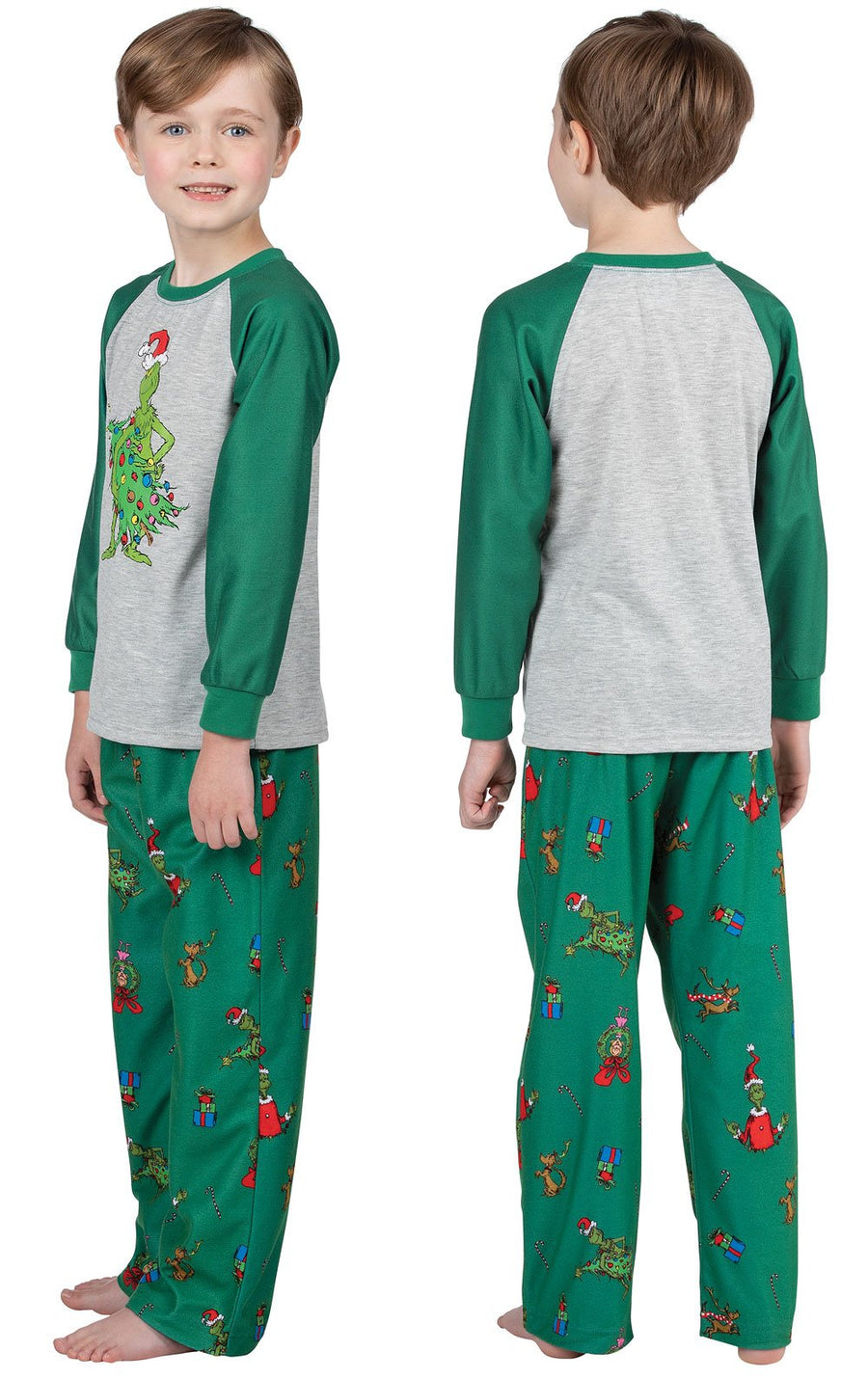 Boys' Dragon Print Pajamas