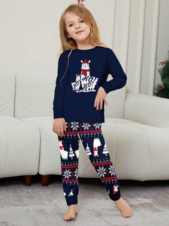Christmas Ho Ho Ho Family Pajama Set - side view