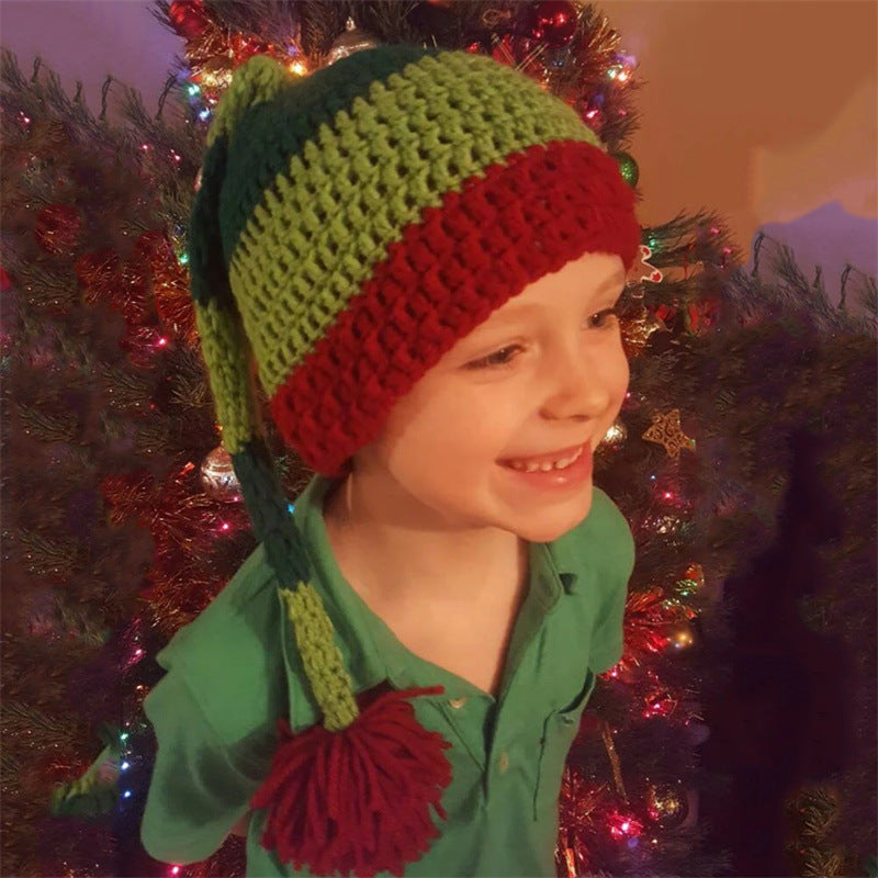 Christmas Elf Hat - back view