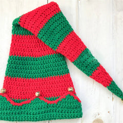 Christmas Elf Hat - model wearing