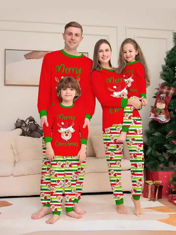 Christmas Reindeer Family Pajama Set