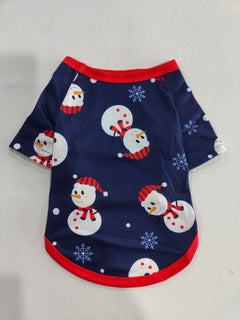 Snowman Family Matching Christmas Pajamas - side view