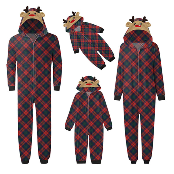 Christmas Plaid Family Onesie