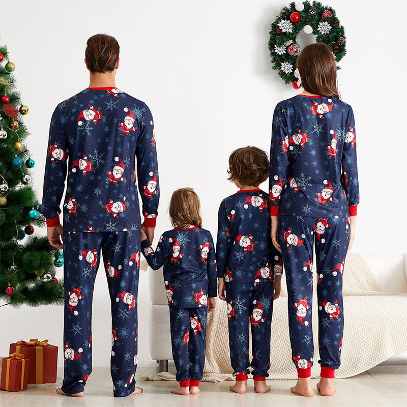 Polar Bear Fleece Matching Family Pajamas - model wearing